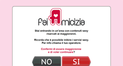 Desktop Screenshot of faiamicizia.com